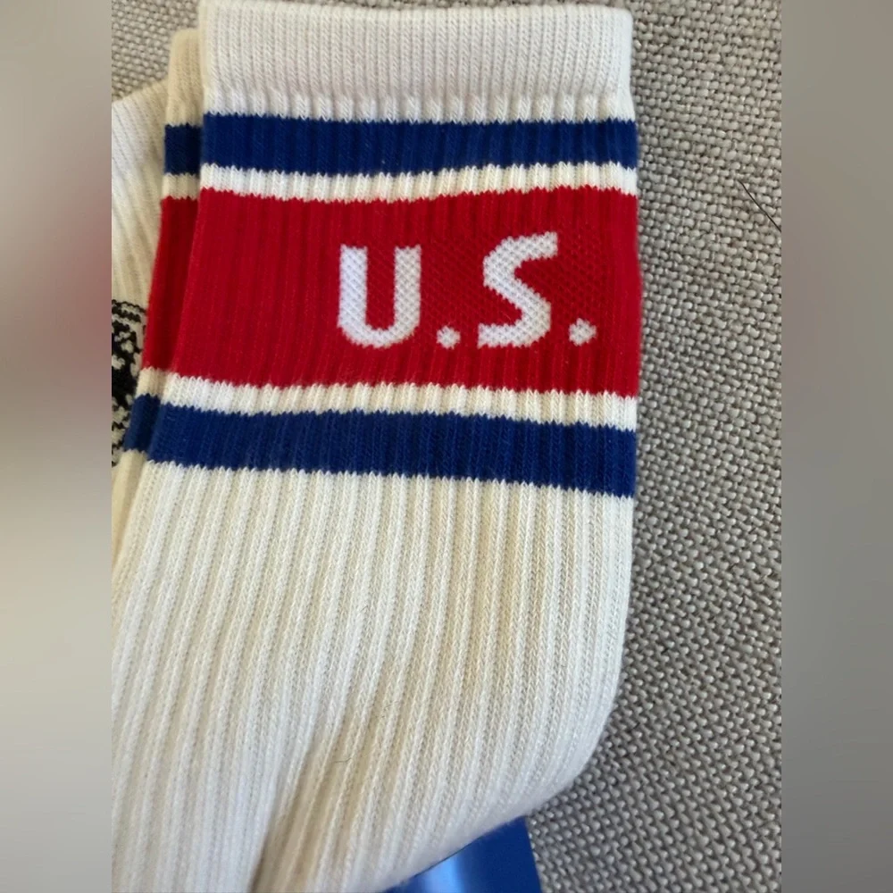 J CREW SIZE S/M U.S. Ski & Snowboard by J.Crew cotton socks three-pack $48‎